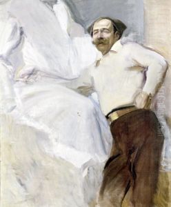 The Sculptor, Mariano Benlliure y Gil by Joaquin Sorolla