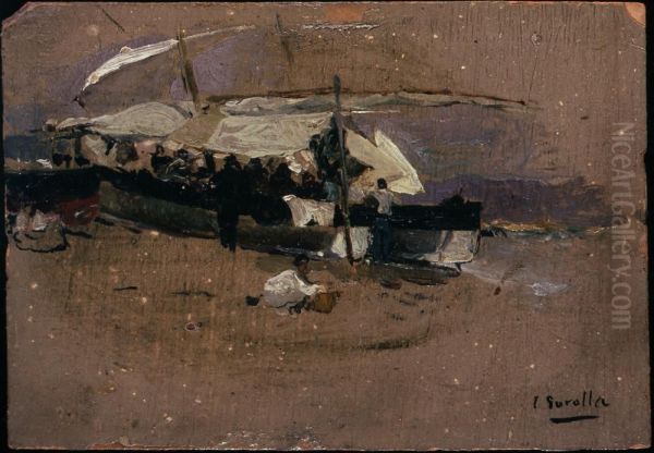 Sketch of Boats - view 1