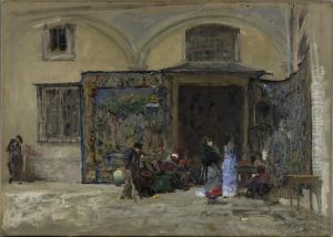 The Portico of the Church of San Gines, Madrid