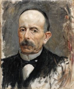 A Member of the Garcia-Castillo Family by Joaquin Sorolla
