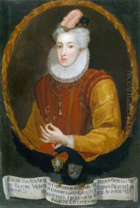 Portret Elzbiety z Radziwillow Kiszkowej (1585-1618). by unknown