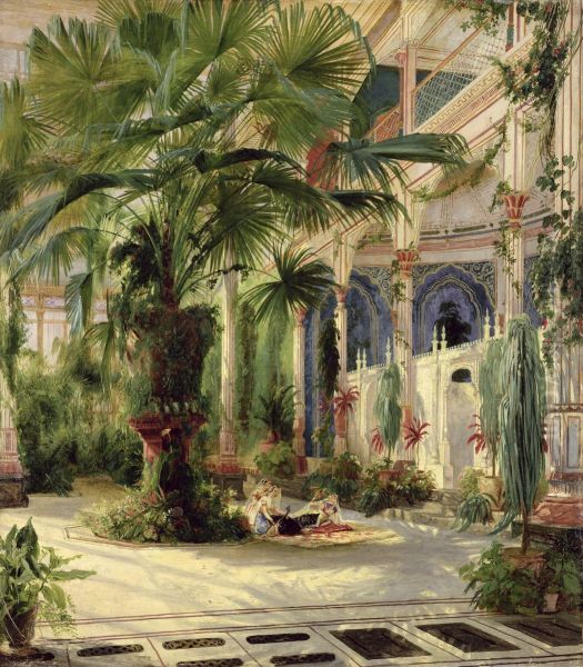In the Palm House near Potsdam - view 1