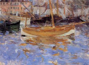 Le port de Nice by Berthe Morisot