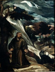 St. Francis in a landscape St. Francis in a landscape