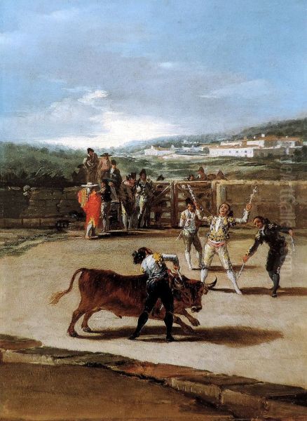 Banderillas in the field - view 1