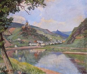 Summerday in Cochem, Germany.