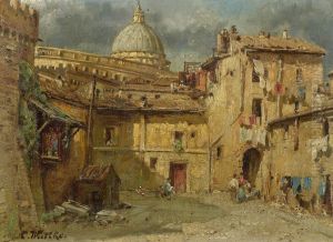 in the Street of Rome in the Street of Rome