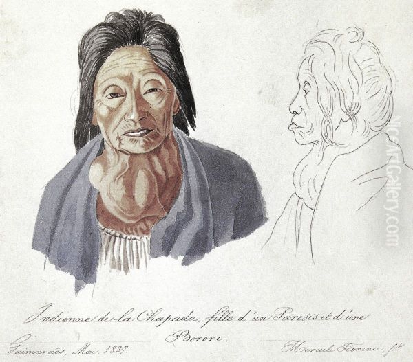 Indienne de la Chapada, fille d'um Paresis et d'une Bororo. - view 1