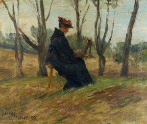 Portrait of Marie Duhem by Henri Duhem