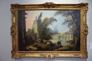pastoral landscape by Francois Boucher