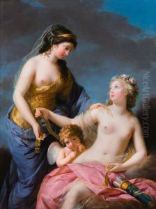 Junon empruntant la ceinture de Venus