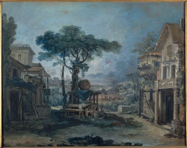 la place d'un village - view 1