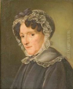 Portrait of the artist's mother, Marie Proteau, nee Bourdereau by Isabelle Pinson