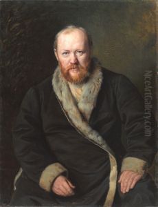 Portrat des Dramatikers A. N. Ostrowskij by Vasily Perov