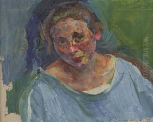 Portrat Hilde Stuhler-Herzmansky by Anton Kolig