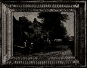 Peasants seated before an Inn Peasants seated before an Inn
