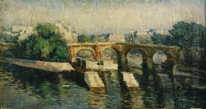 Pont Neuf W Paryzu by Boleslaw Buyko