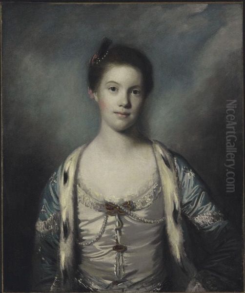 Portrait of Bridget Morris (?-?), wife of Robert Morris of Tredegar - view 1