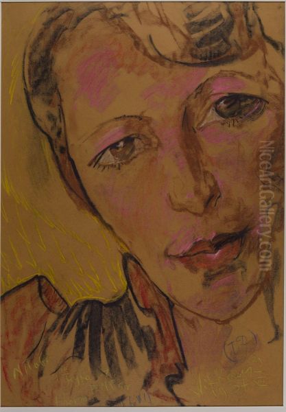 Asymetryczna Dama Portret Eugenii Wyszomirskiej-Kuznickiej - view 1