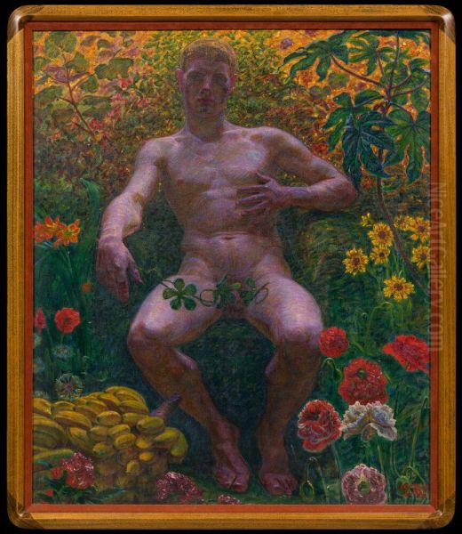 Adam in The Garden of Eden - view 1