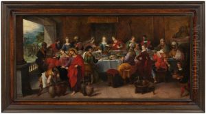 The Wedding at Cana by Frans Francken the Younger