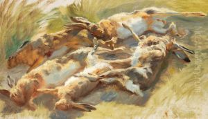 Hares shot.