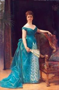 Portrait of Louise Catherine Antoinette Borski (1832-1893) by Alexandre Cabanel