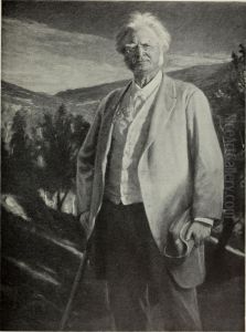 Portrait of Bjornstjerne Bjornson by Peder Severin Kroyer