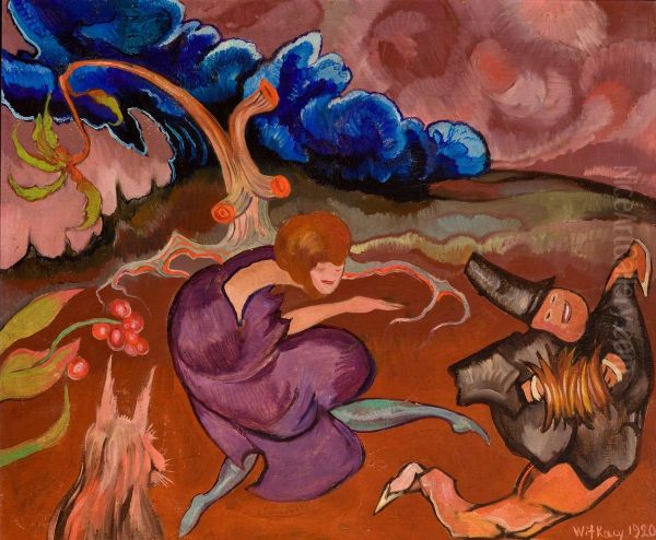 Composition with a dancer - view 1