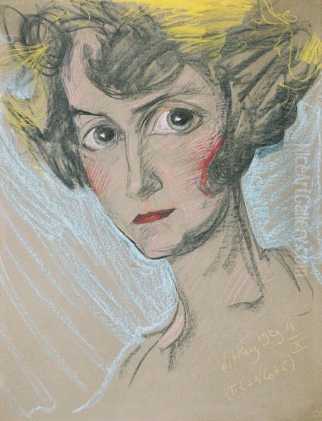Portrait of Modesta Zwolinska - view 1