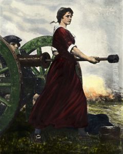 Molly Pitcher at the Battle of Monmouth