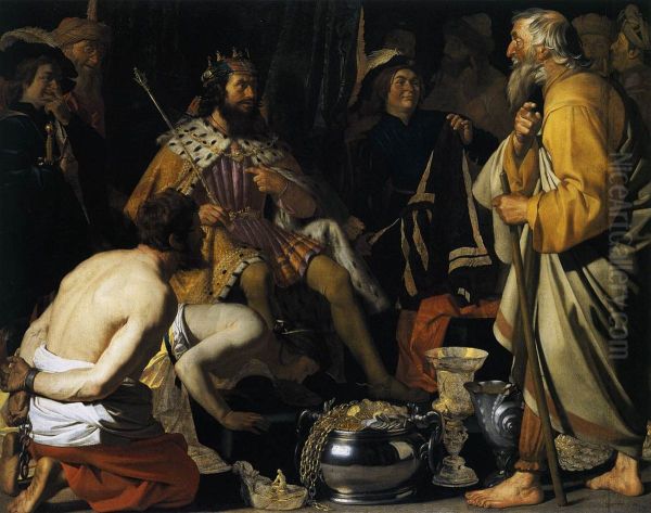 Solon and Croesus - view 1