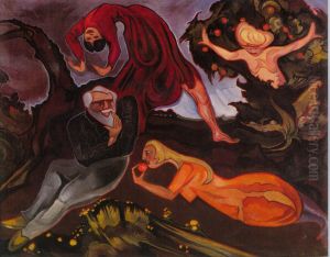 Kuszenie swietego Antoniego I. by Stanislaw Ignacy Witkiewicz (Witkacy)