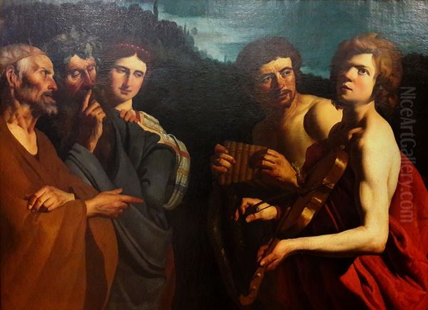 Judgment of Midas. - view 1