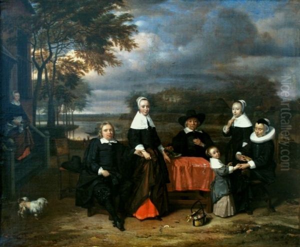 Portrait of a family. - view 1
