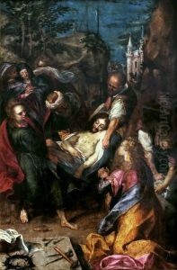 The Entombment. by Federico Barocci