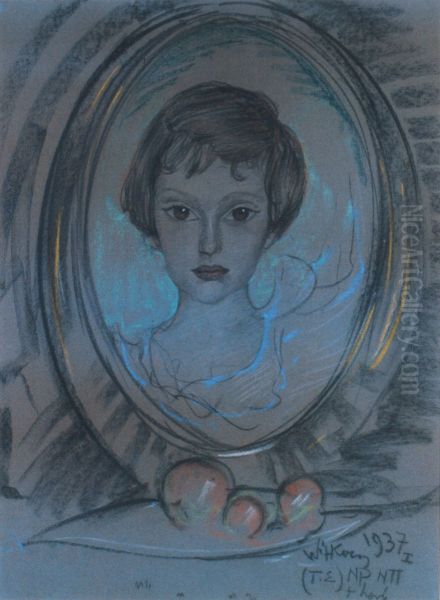 Portrait of Irena Raciborska - view 1