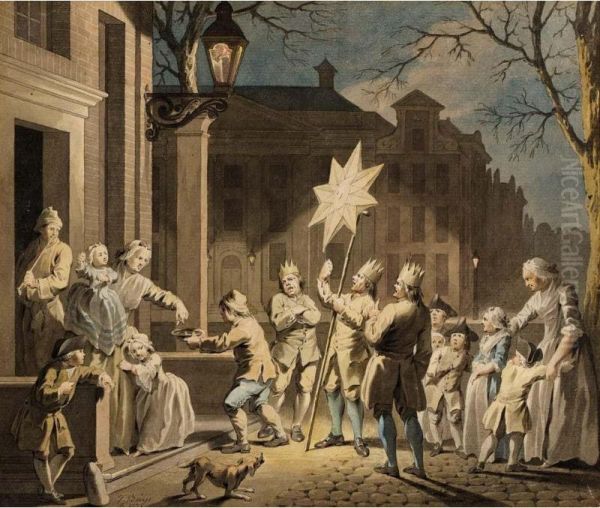 A Set Of Twelve Representations Of The Months - view 1