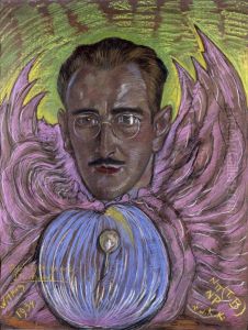 Portrait of a man by Stanislaw Ignacy Witkiewicz (Witkacy)