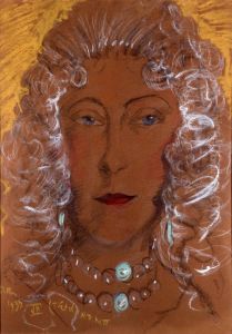 Portret kobiety by Stanislaw Ignacy Witkiewicz (Witkacy)