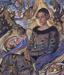 Portret Marii Nawrockiej by Stanislaw Ignacy Witkiewicz (Witkacy)