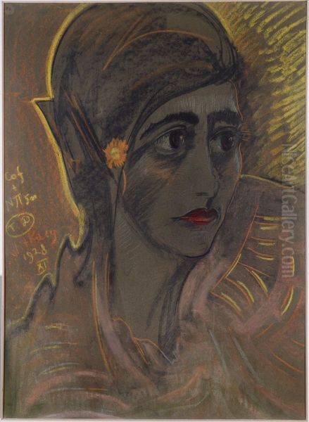Portrait of Irena Krzywicka - view 1