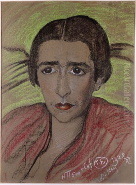 Portrait of Irena Krzywicka - view 1