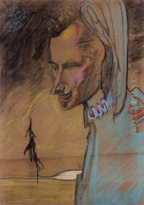 Portrait of Louis de Laveaux by Stanislaw Ignacy Witkiewicz (Witkacy)