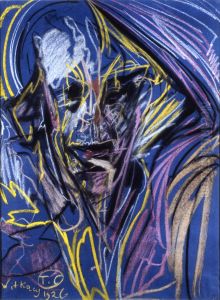 Portret mezczyzny by Stanislaw Ignacy Witkiewicz (Witkacy)