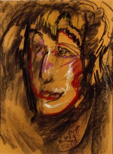 Portrait of Zofia Mohuczyna by Stanislaw Ignacy Witkiewicz (Witkacy)