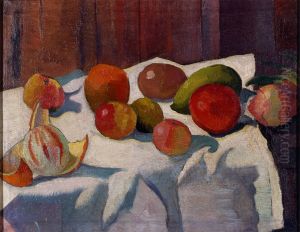 Still life by Stanislaw Ignacy Witkiewicz (Witkacy)