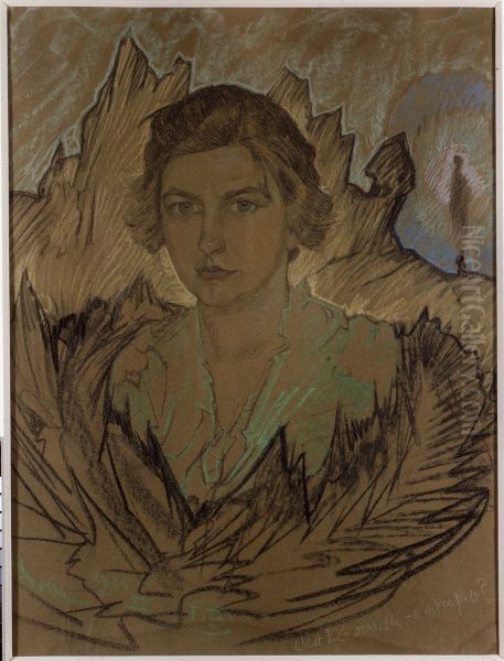 Portrait of Irena Domaniewska - view 1