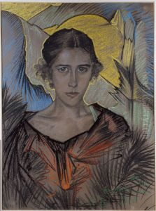Portret kobiety by Stanislaw Ignacy Witkiewicz (Witkacy)