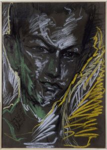 Portret Michala Bialynickiego-Biruli by Stanislaw Ignacy Witkiewicz (Witkacy)